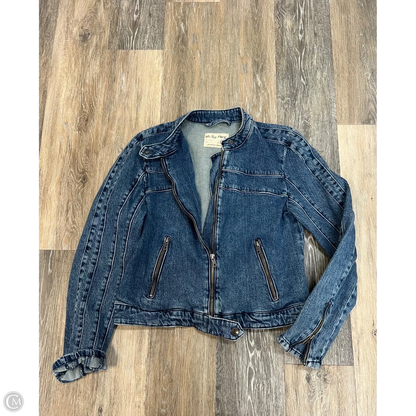 Jacket Denim By We The Free In Blue Denim, Size: S