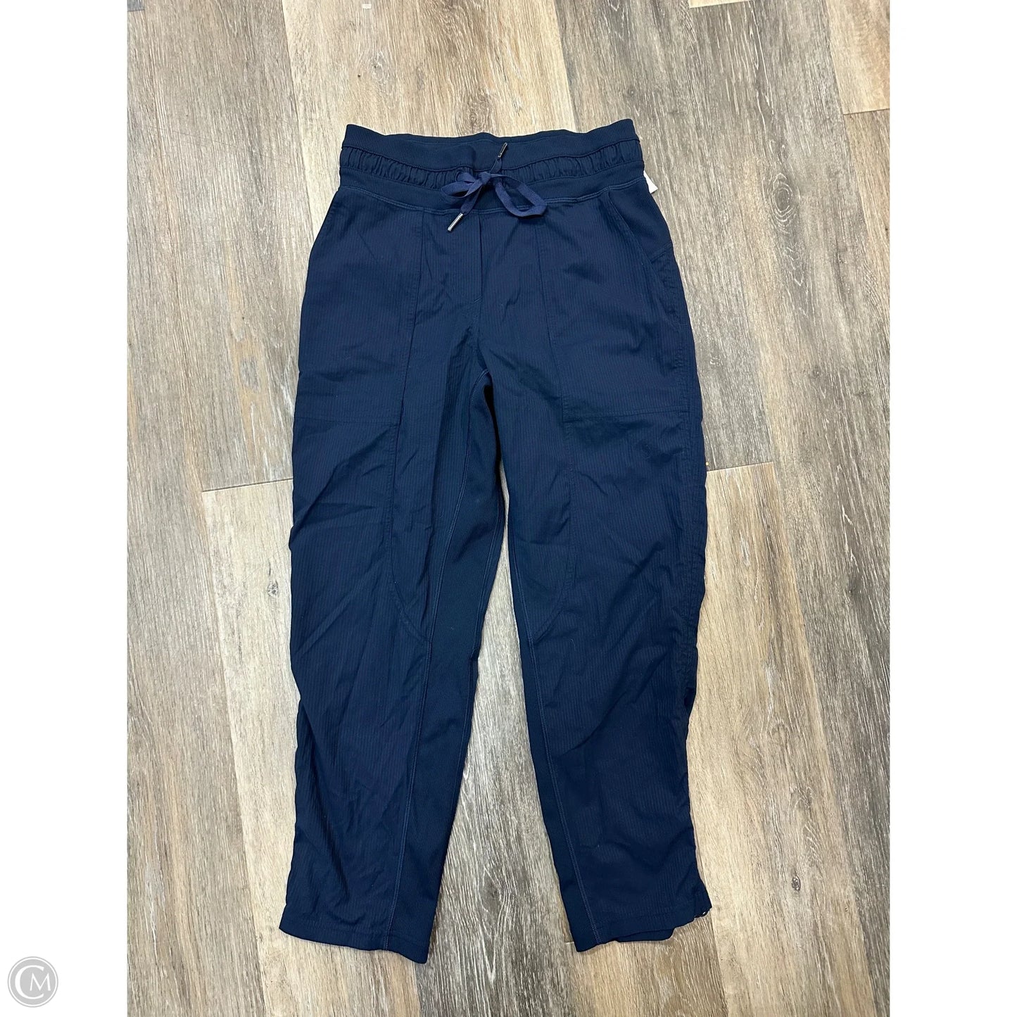 Athletic Pants By Lululemon In Navy, Size: 4