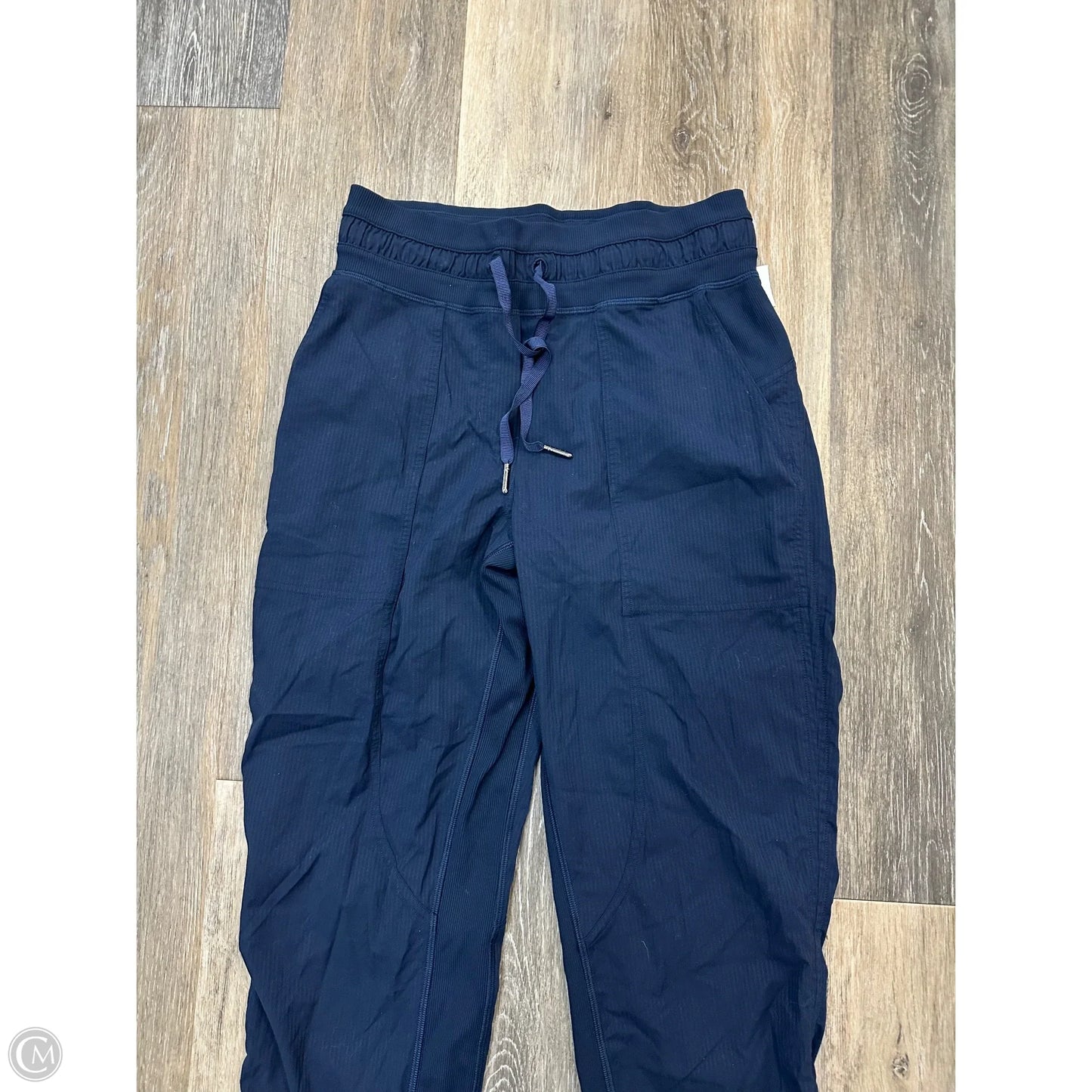 Athletic Pants By Lululemon In Navy, Size: 4