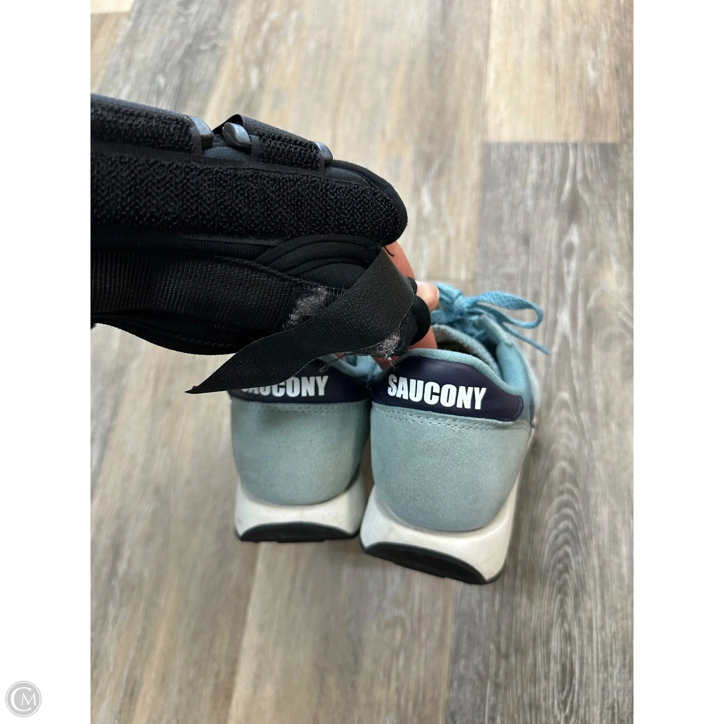 Shoes Athletic By Saucony In Blue, Size: 7.5