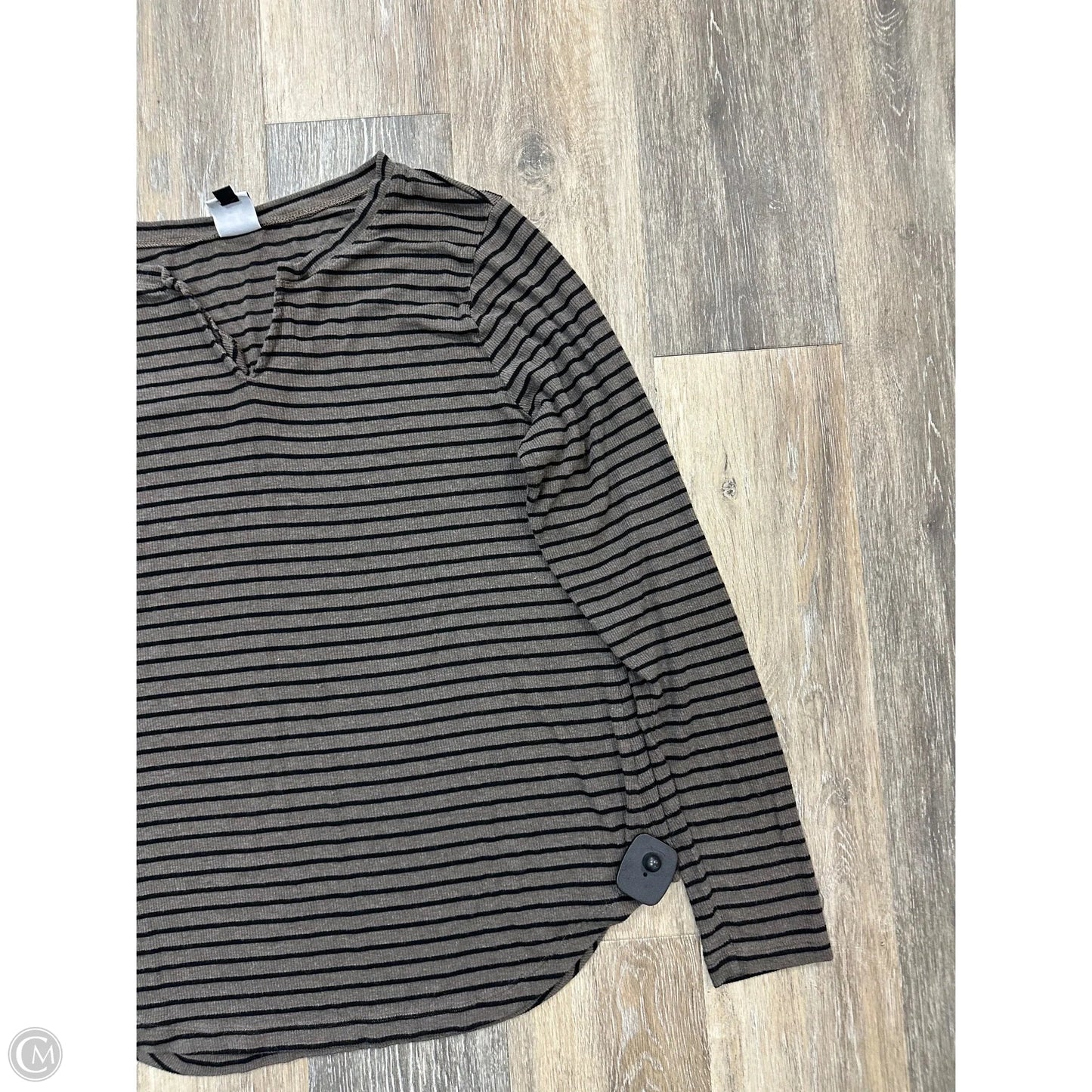 Top Long Sleeve By Cabi In Brown, Size: L