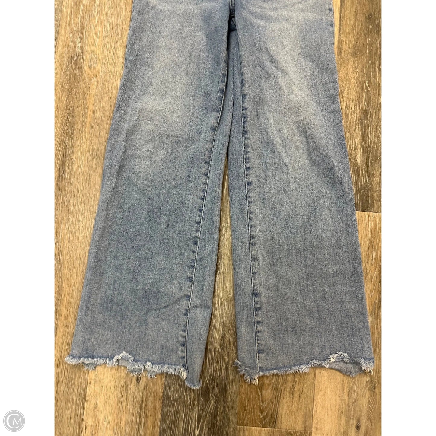 Jeans Wide Leg By Risen In Blue Denim, Size: 8