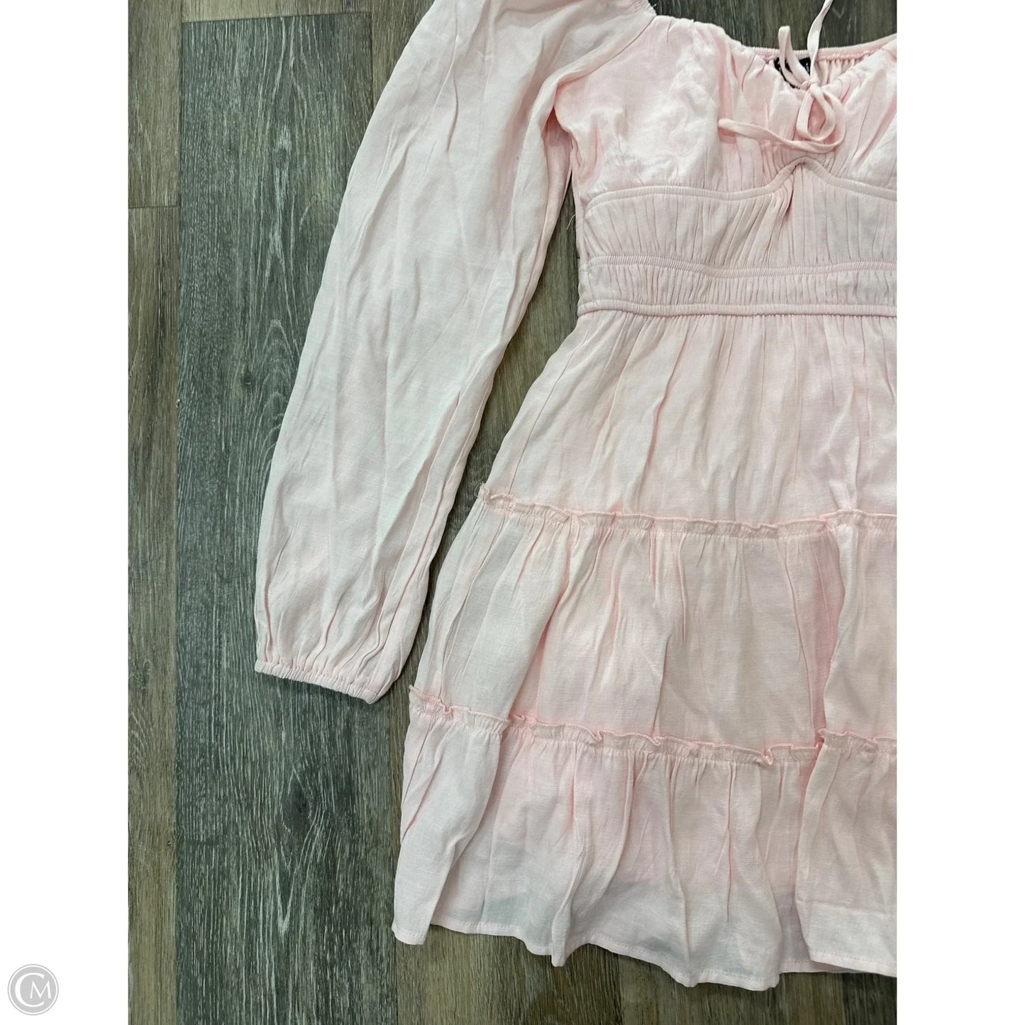 Dress Casual Short By Trixxi In Pink, Size: S
