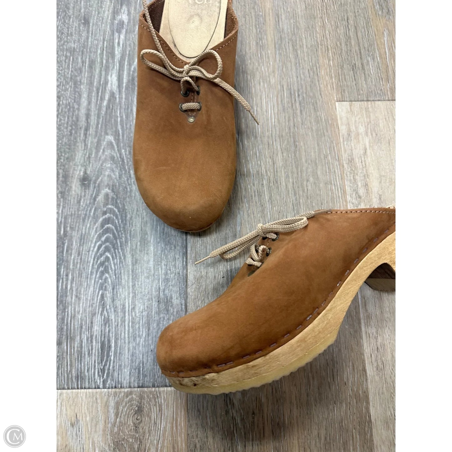 Shoes Heels Platform By Sven In Brown, Size: 7.5