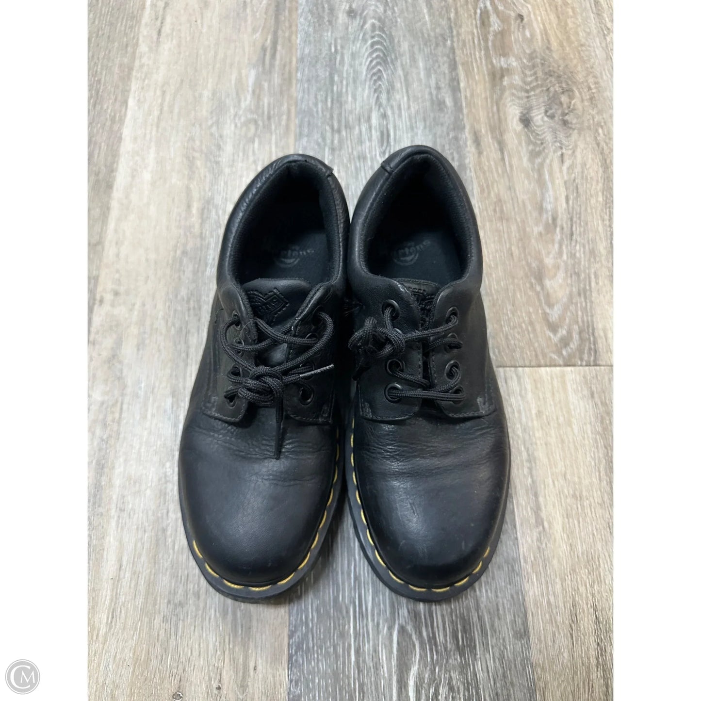 Shoes Flats By Dr Martens In Black, Size: 9