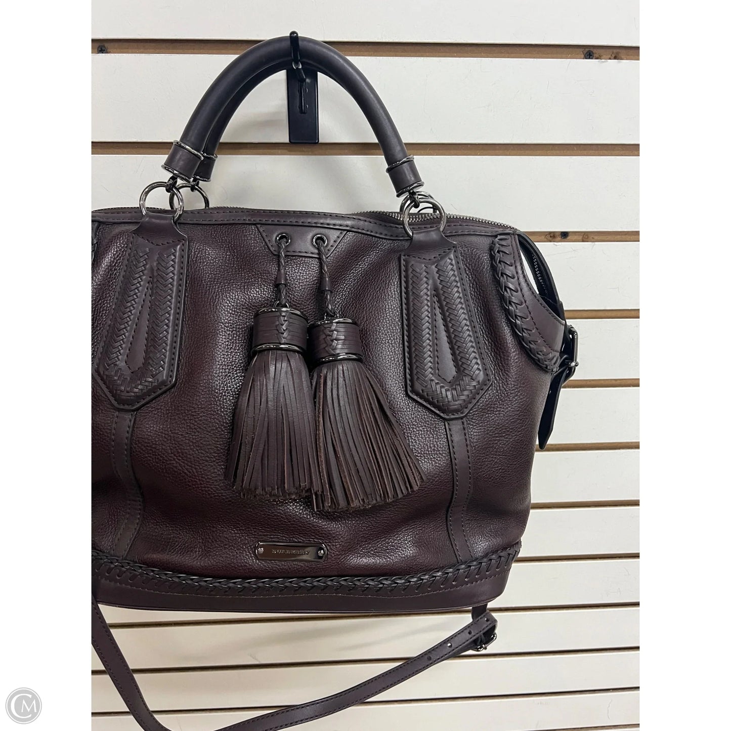 Handbag Luxury Designer By Burberry, Size: Large