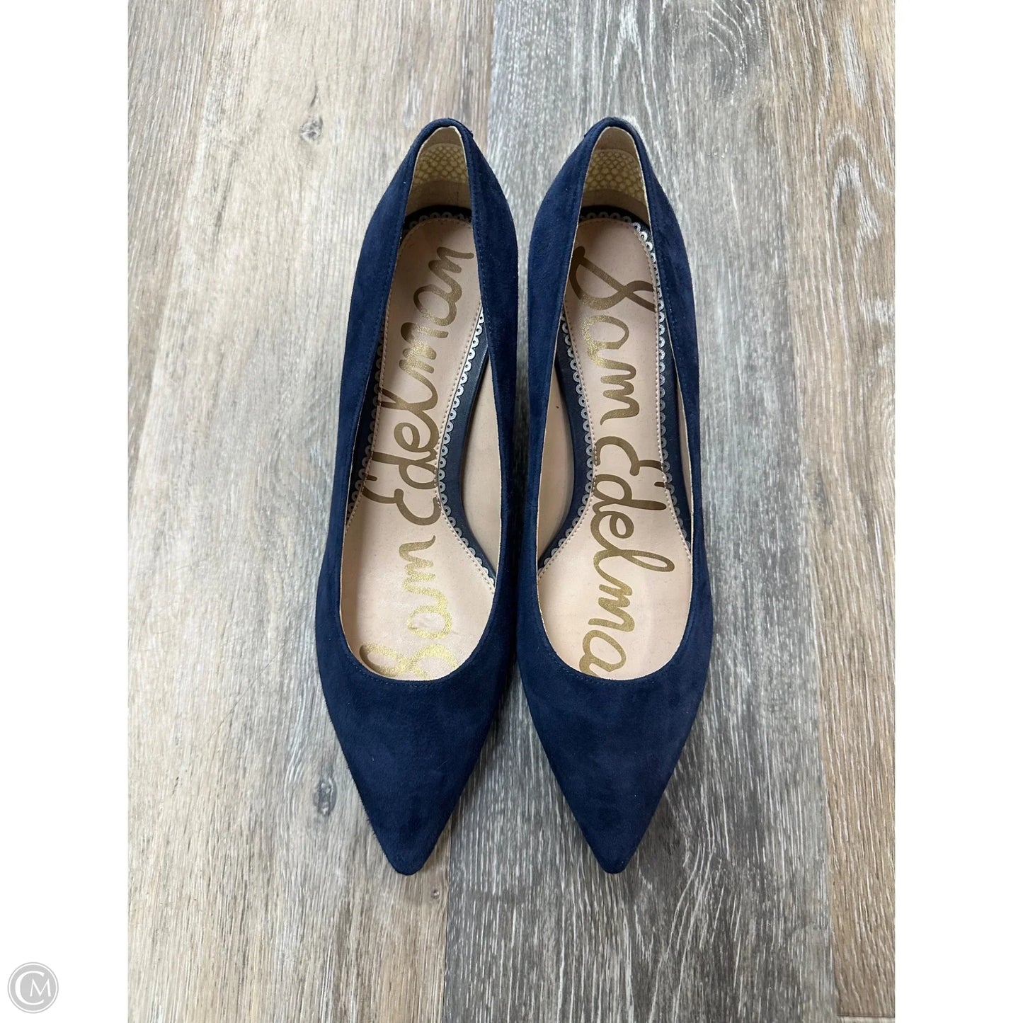 Shoes Heels Kitten By Sam Edelman In Navy, Size: 7.5