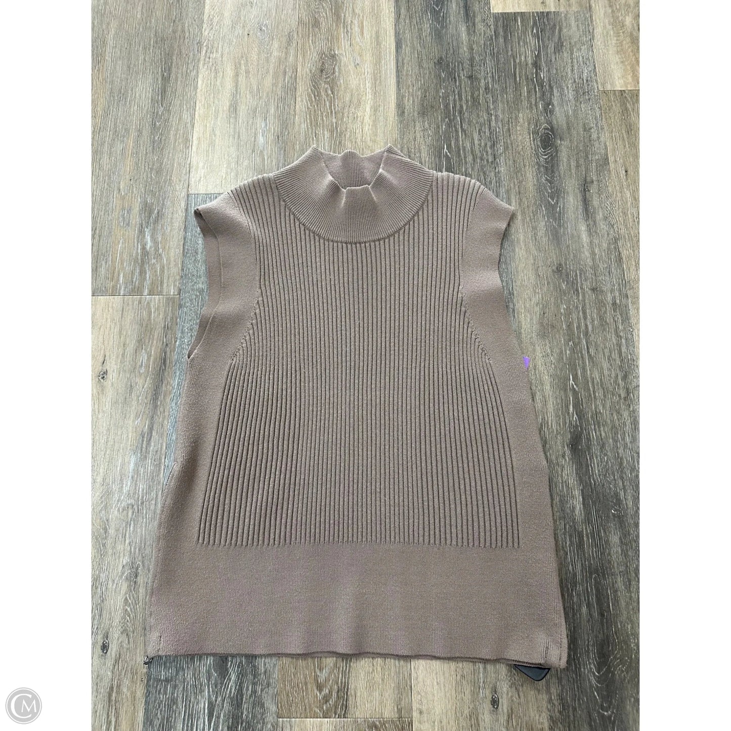 Vest Sweater By Varley In Brown, Size: L