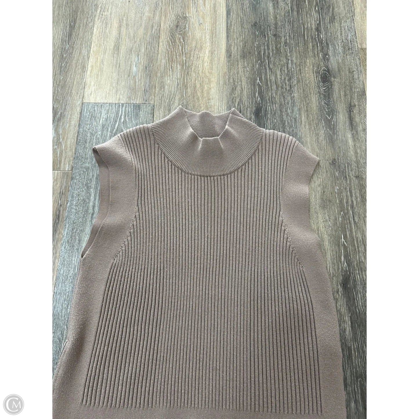 Vest Sweater By Varley In Brown, Size: L