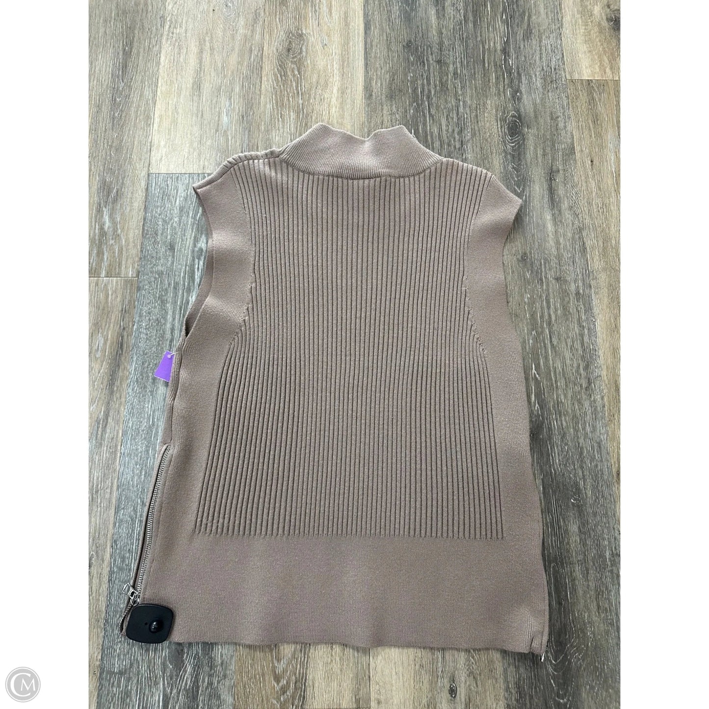 Vest Sweater By Varley In Brown, Size: L