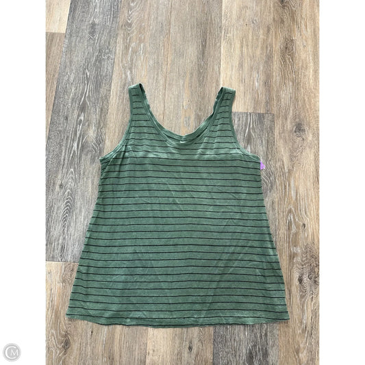 Tank Top By Eileen Fisher In Green, Size: S