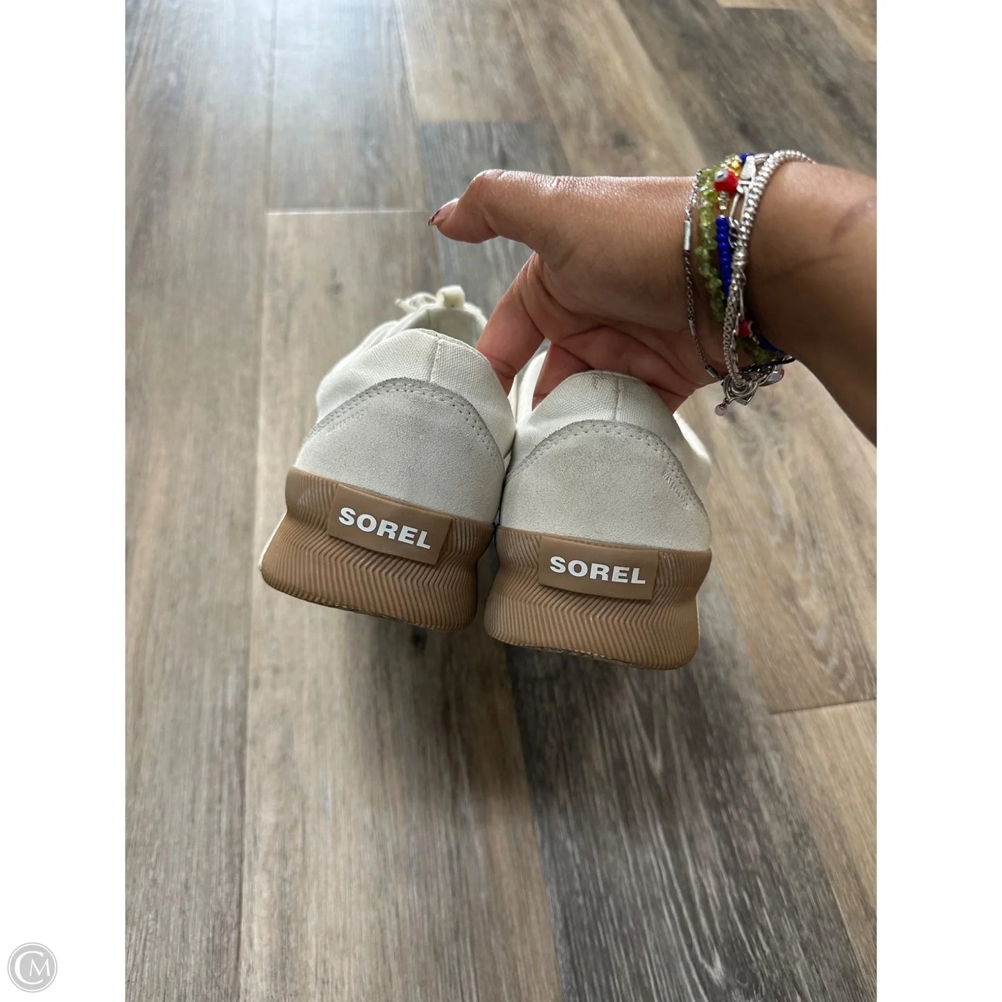 Shoes Athletic By Sorel In White, Size: 11