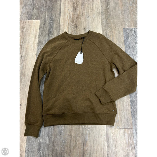 Athletic Sweatshirt Crewneck By Prana In Green, Size: S
