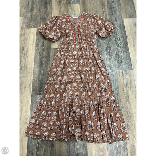 -Dress Casual Maxi By Thml In Brown, Size: S