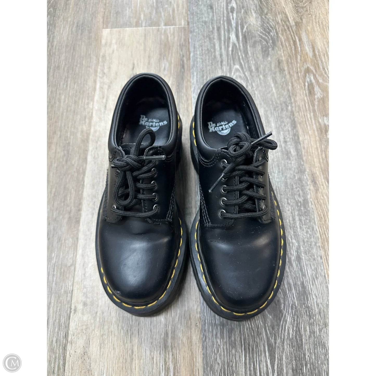 Shoes Heels Platform By Dr Martens In Black, Size: 6