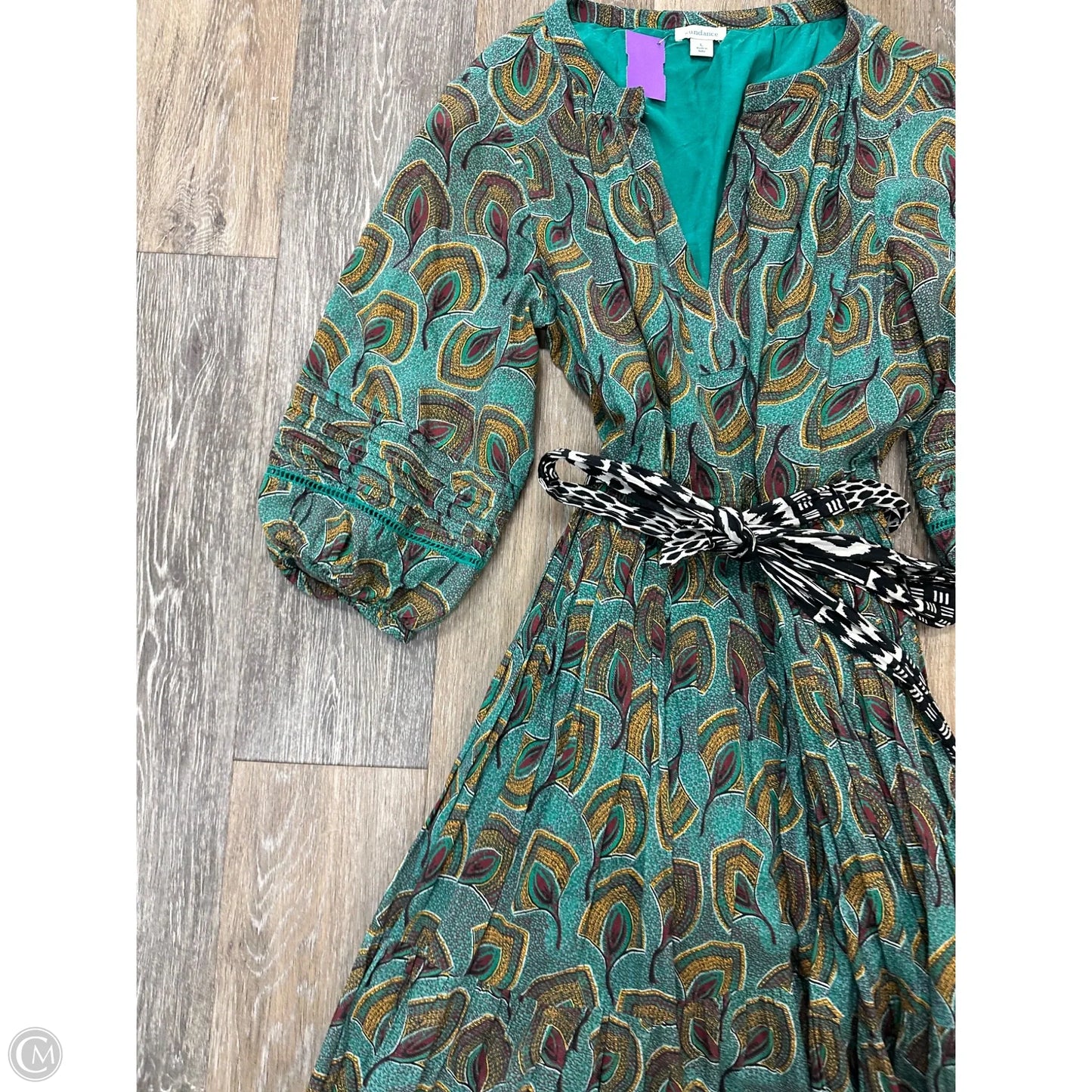 Dress Casual Maxi By Sundance In Animal Print, Size: L