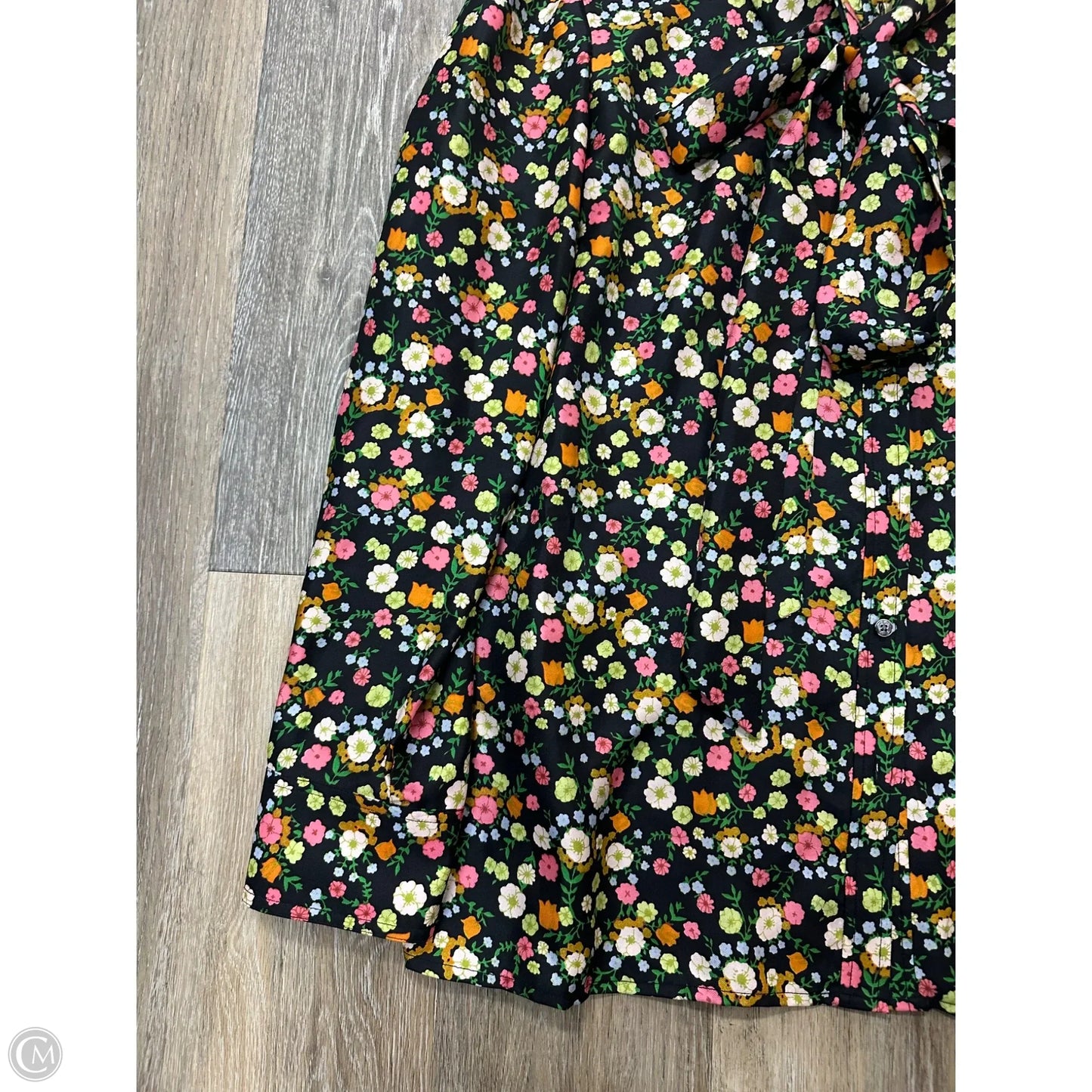 Blouse Designer By Tory Burch In Floral Print, Size: 14