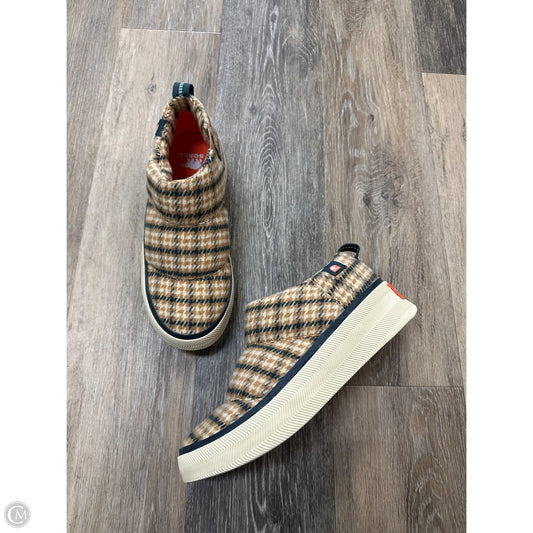 Boots Ankle Flats By Sorel In Plaid Pattern, Size: 9