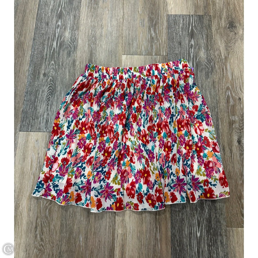 Skirt Midi By Mittoshop In Floral Print, Size: S