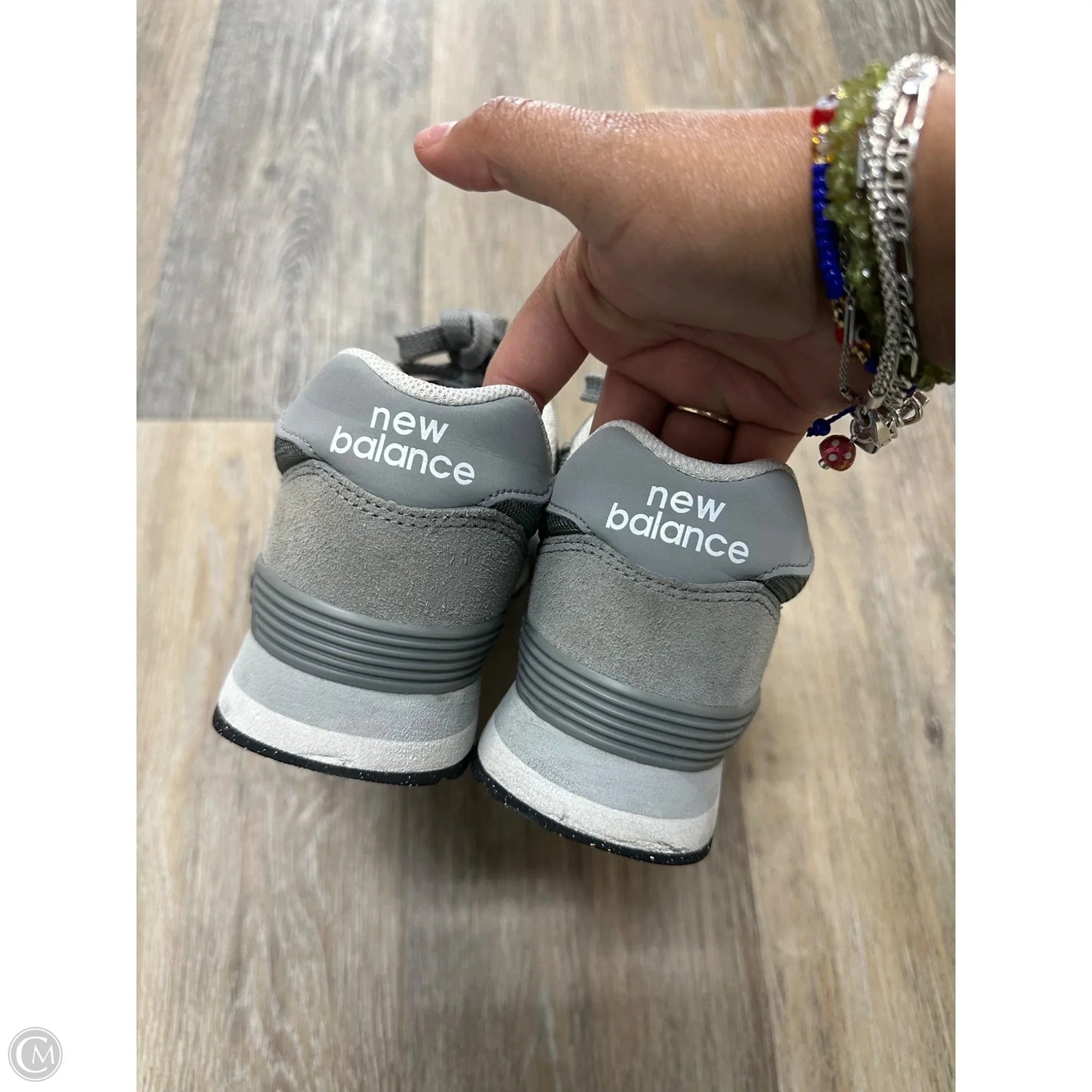Shoes Athletic By New Balance In Grey, Size: 6.5