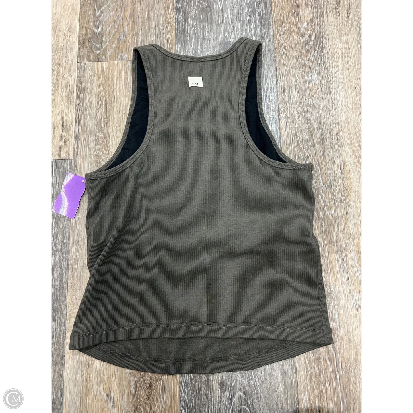 Athletic Tank Top By Vuori In Green, Size: S
