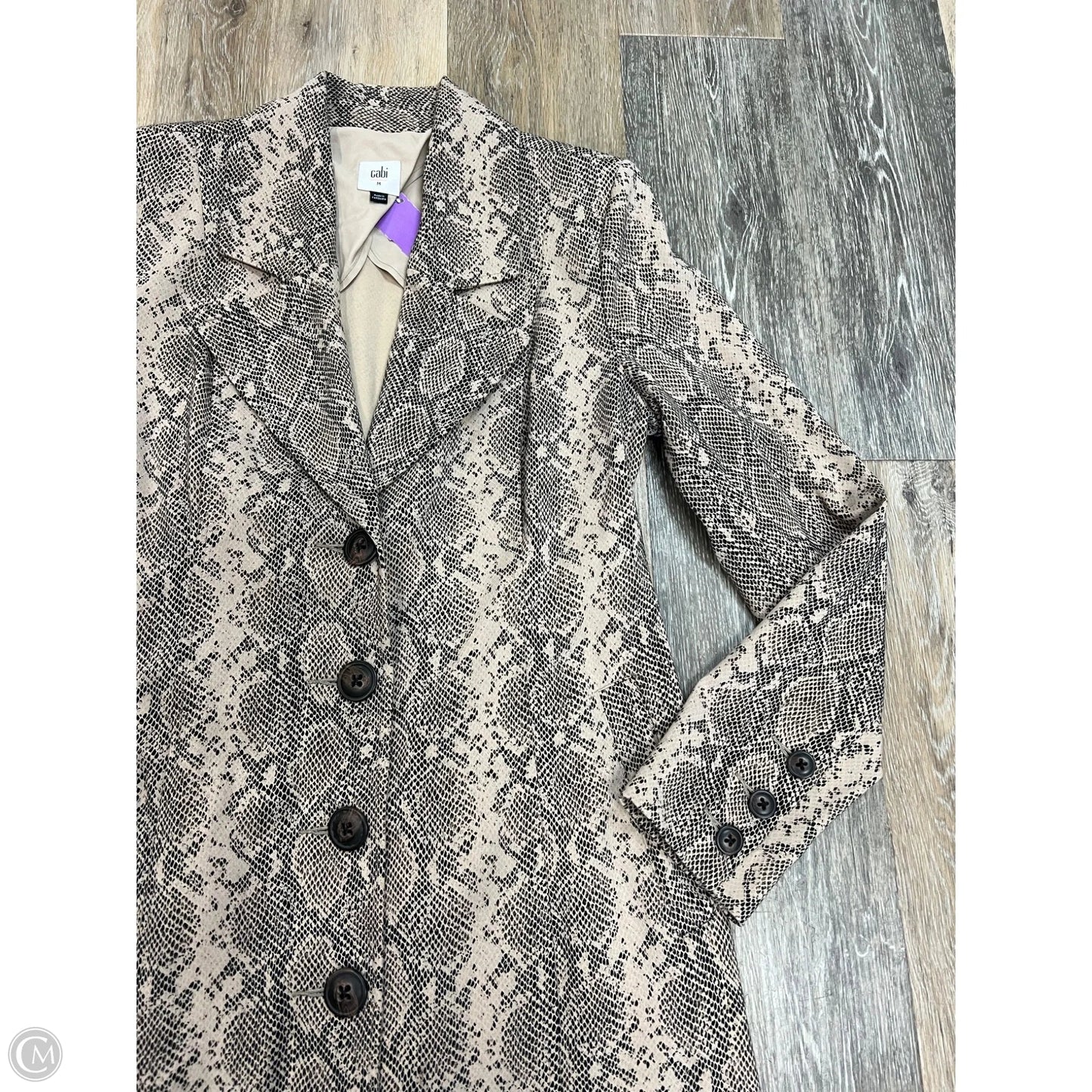 Jacket Other By Cabi In Animal Print, Size: M