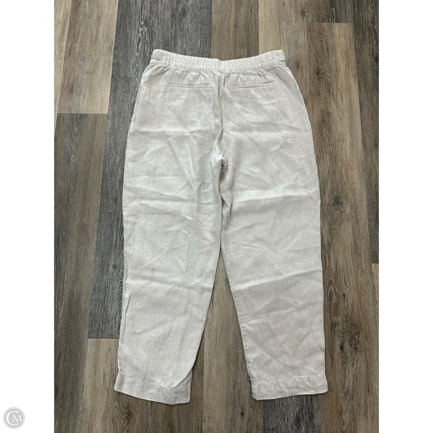 Pants Linen By Athleta In Cream, Size: 12