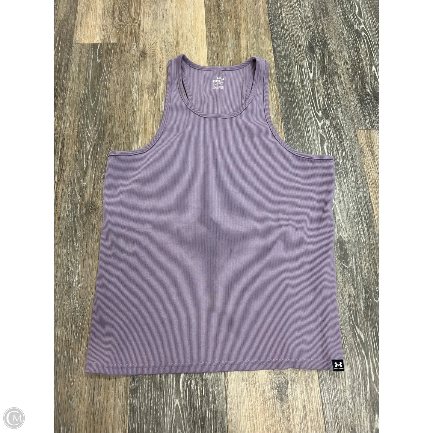 Athletic Tank Top By Under Armour In Purple, Size: Xl