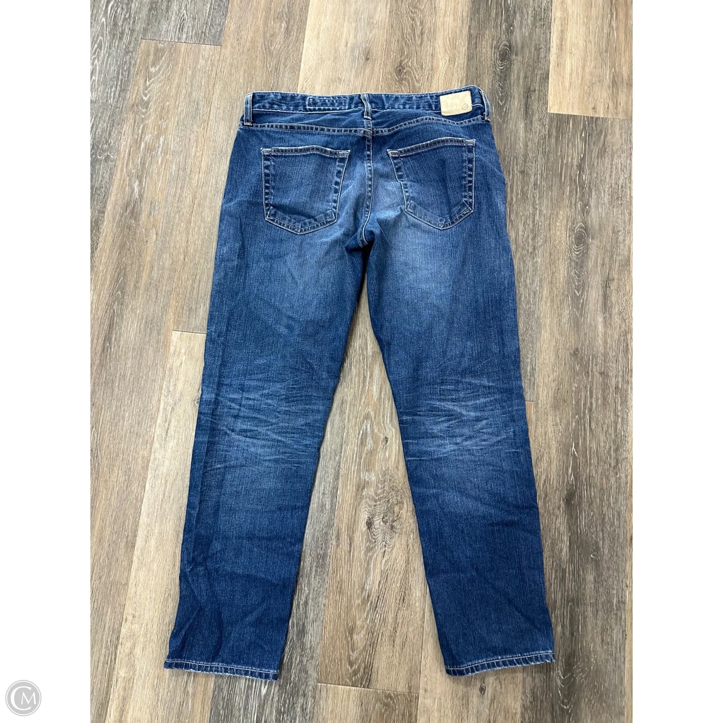 Jeans Boyfriend By Adriano Goldschmied In Blue Denim, Size: 8