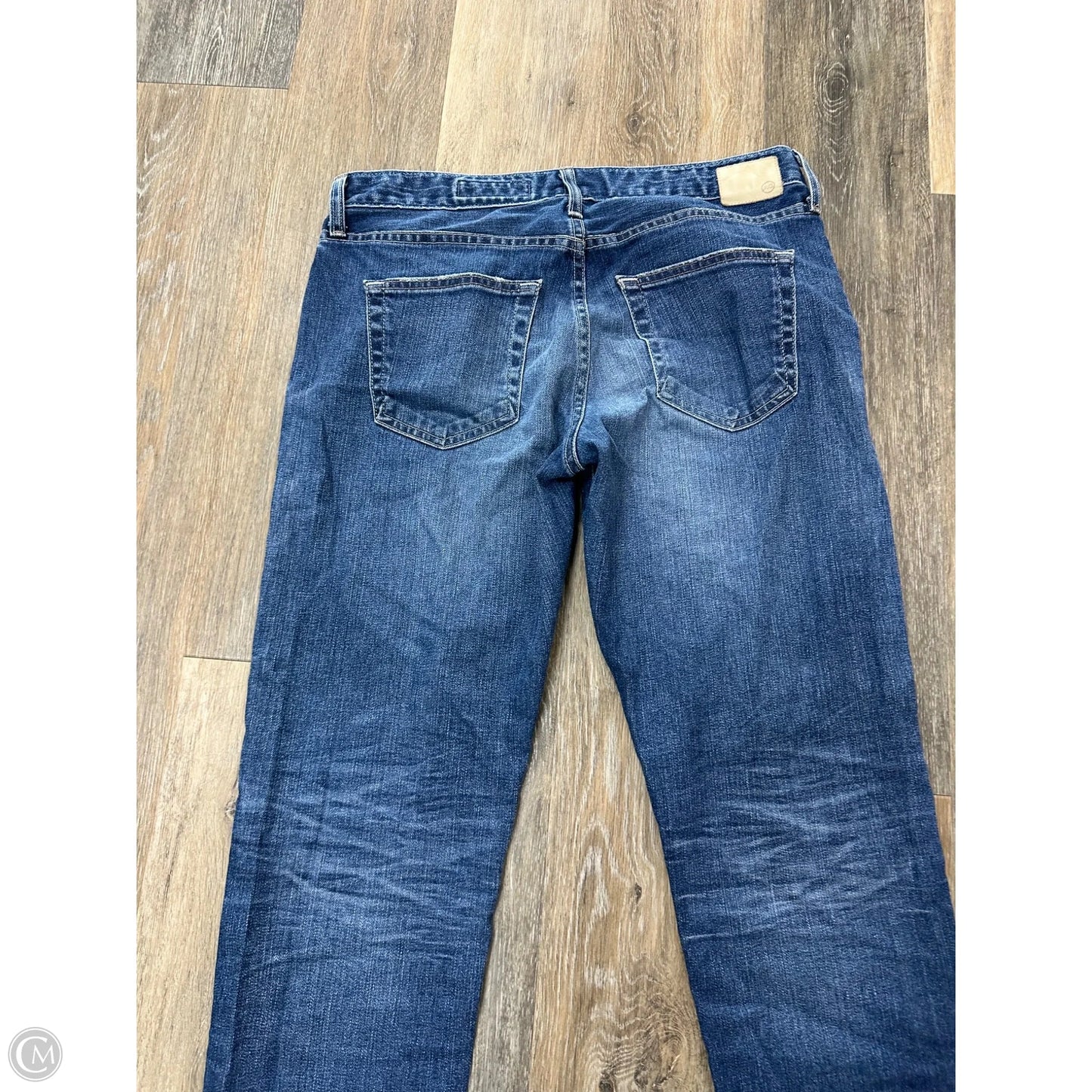 Jeans Boyfriend By Adriano Goldschmied In Blue Denim, Size: 8