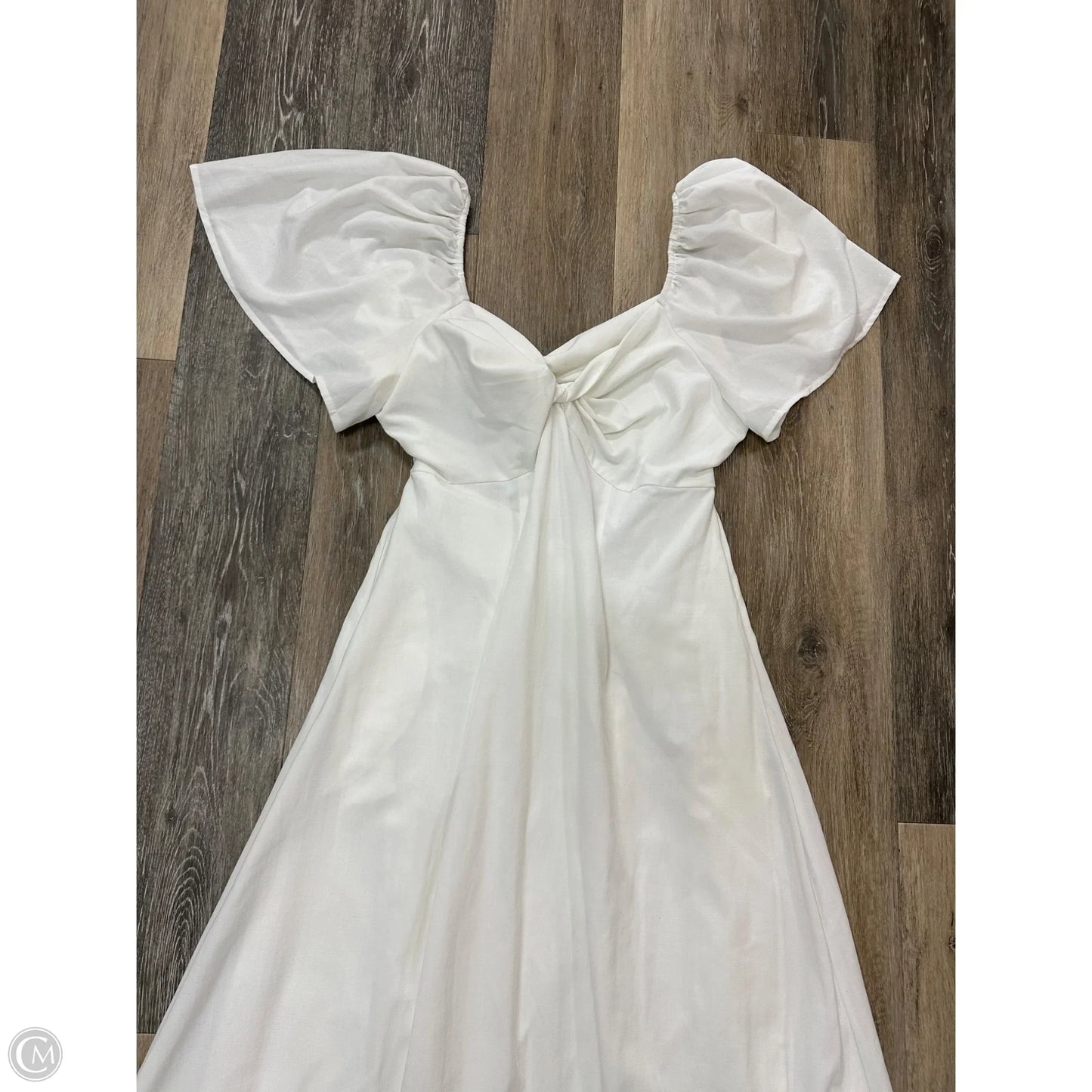 Dress Casual Midi By Baltic Born In Cream, Size: Xl