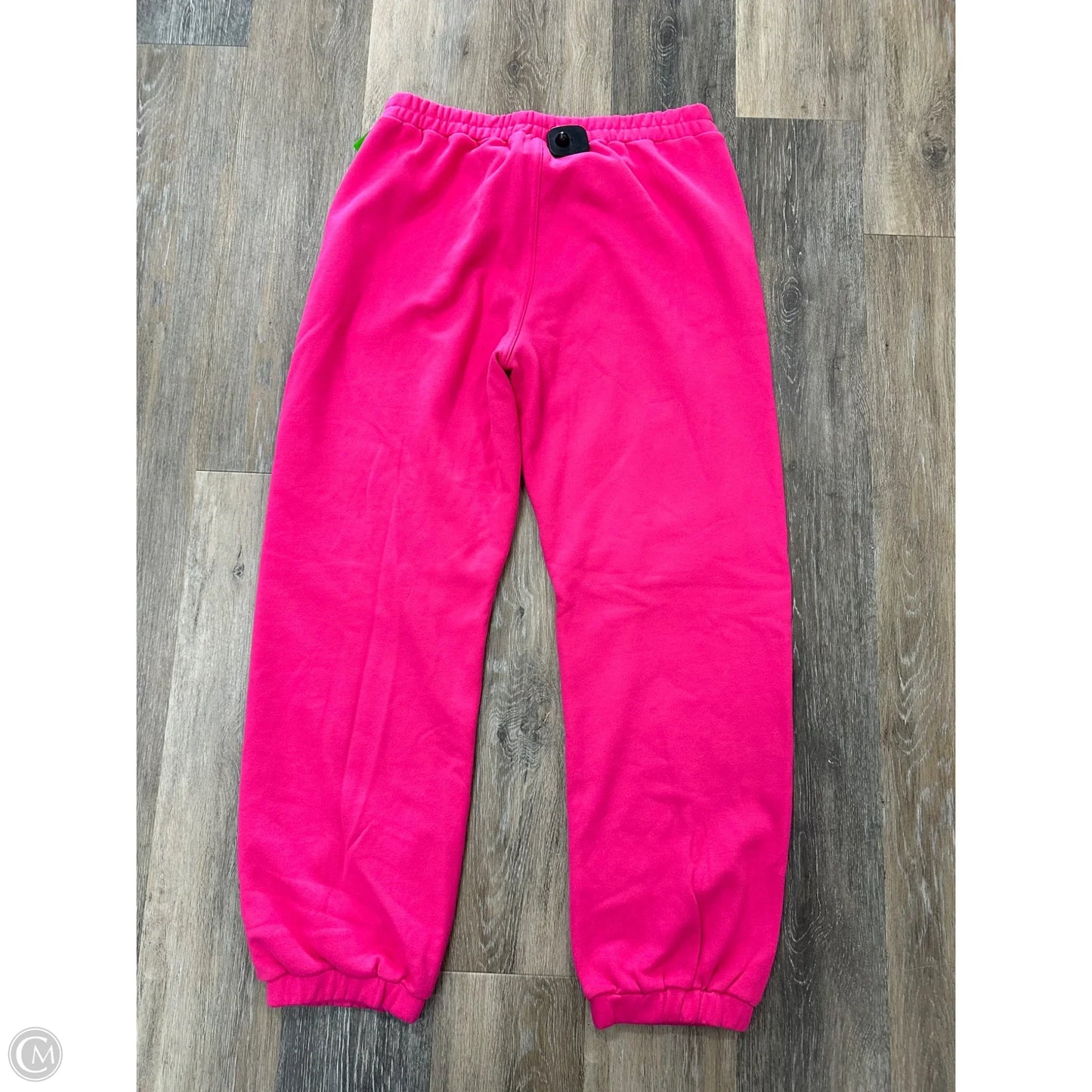 Athletic Pants By Things Between In Pink, Size: L