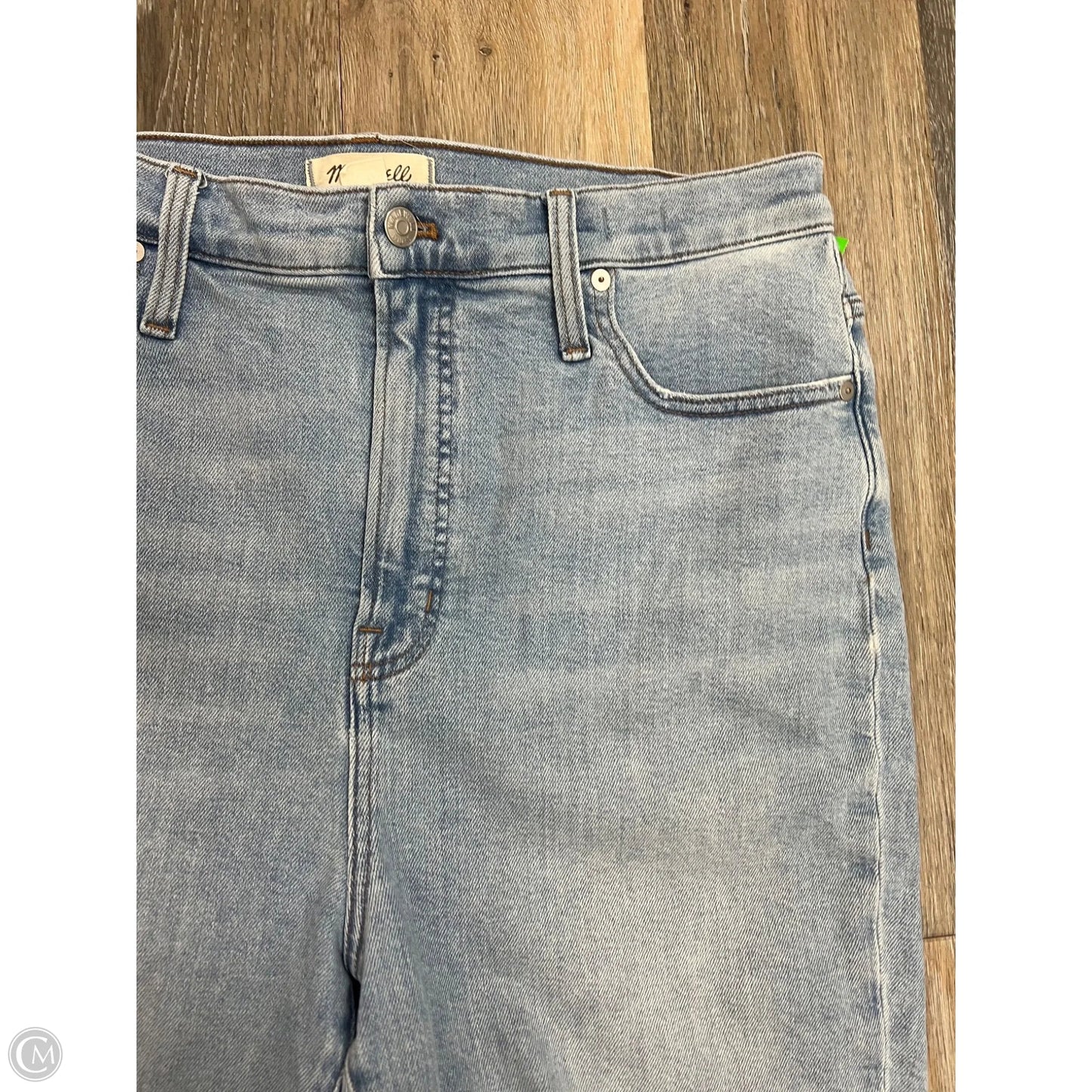 Jeans Straight By Madewell In Blue Denim, Size: 14/32