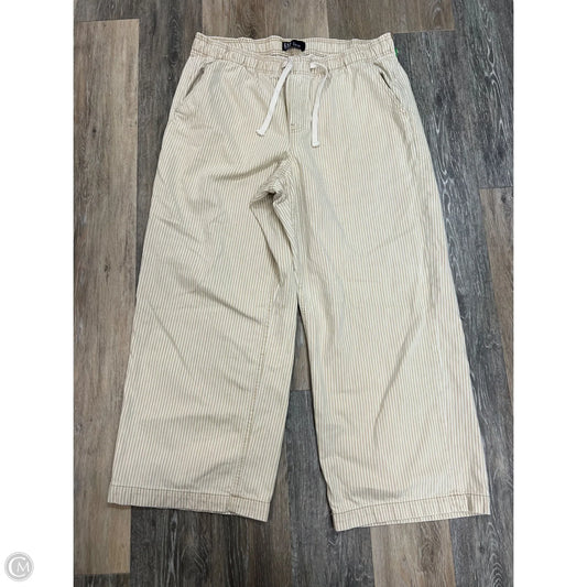 Pants Cargo & Utility By Gap In Striped Pattern, Size: Xl