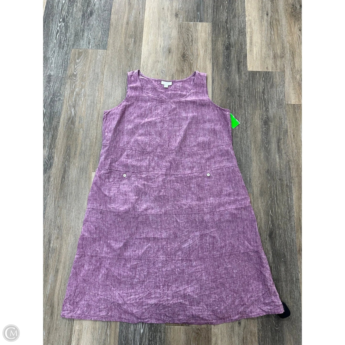 Dress Casual Midi By Pure Jill In Purple, Size: Lp