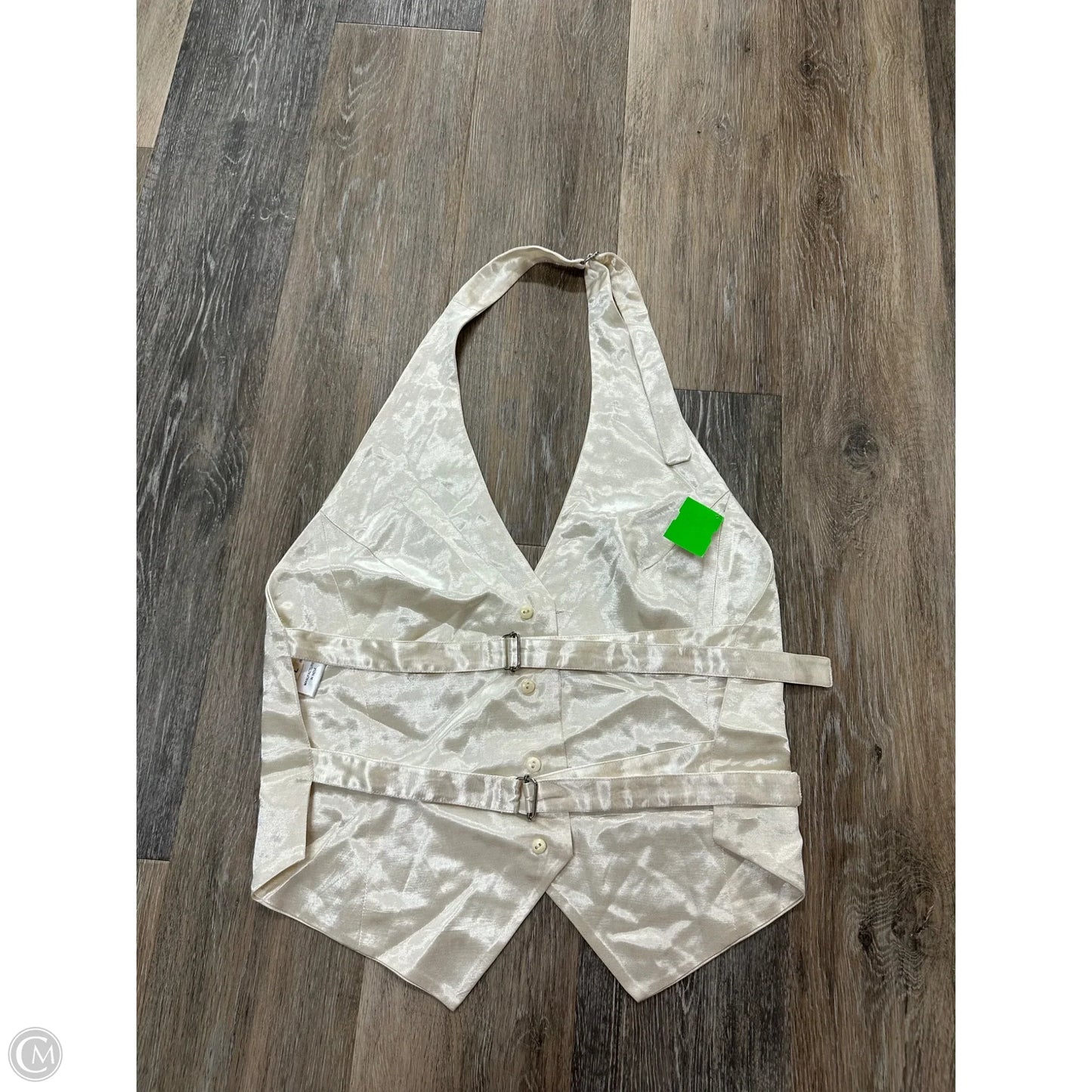 Top Sleeveless By Free People In Cream, Size: L