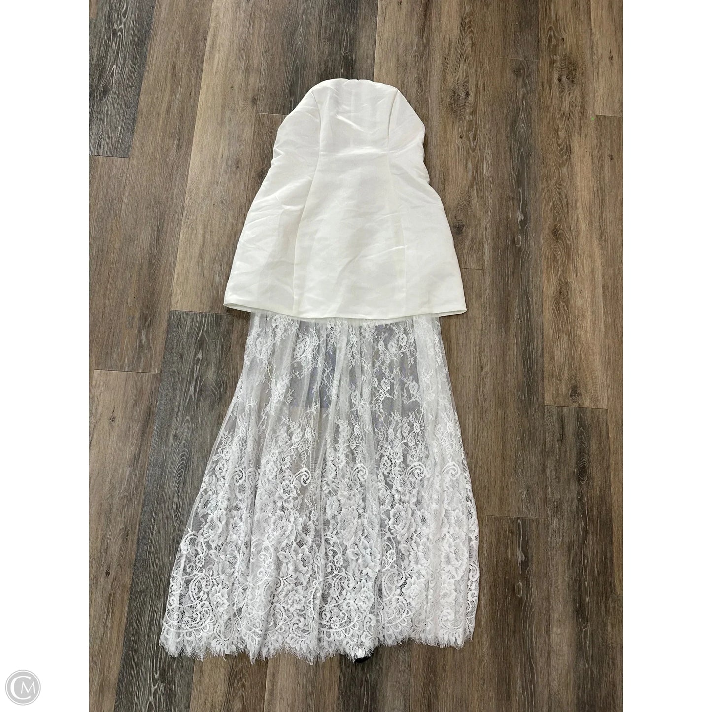 Dress Party Long By Lulus In White, Size: L