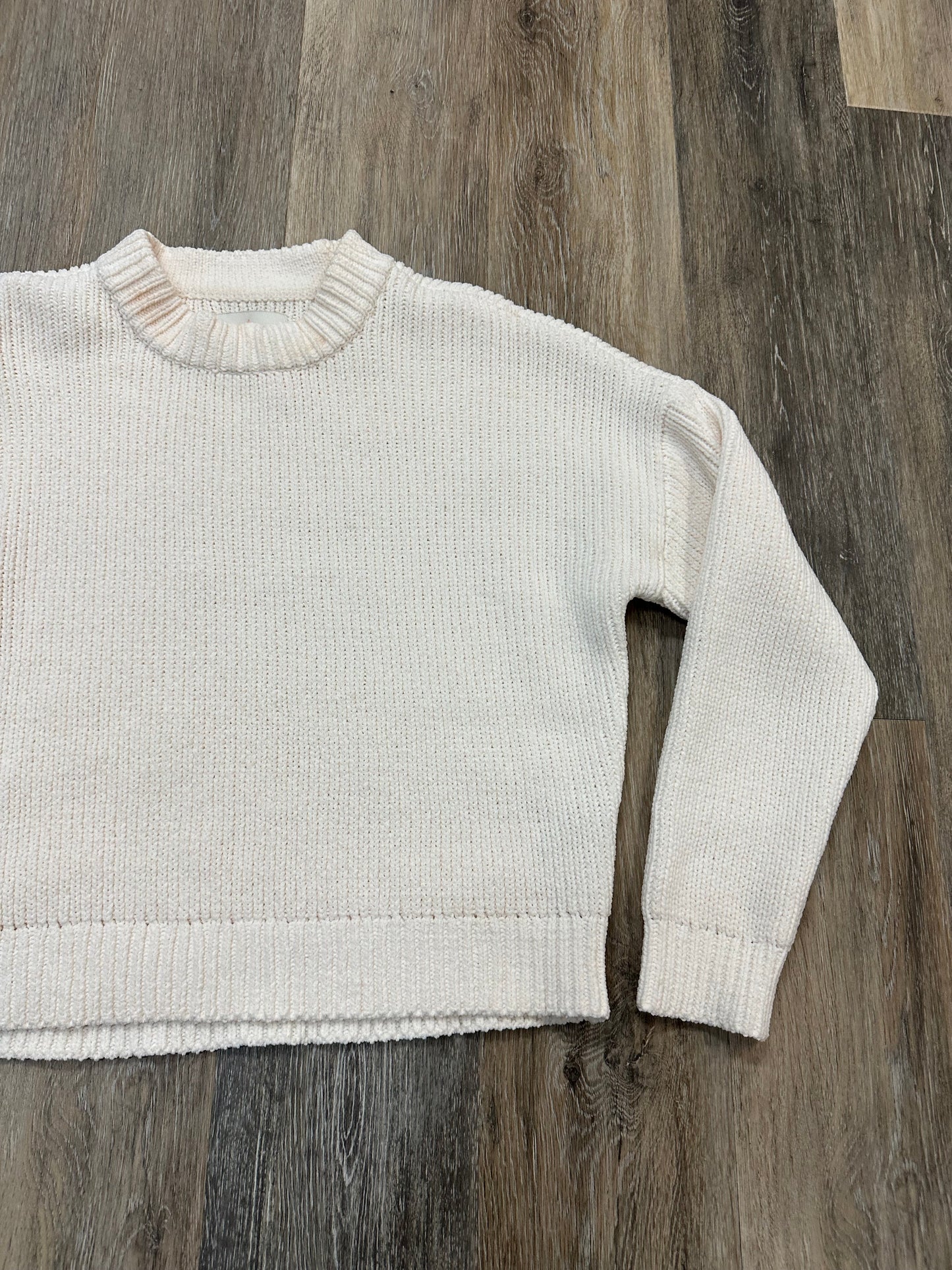 Sweater By Abercrombie And Fitch In White, Size: Xs