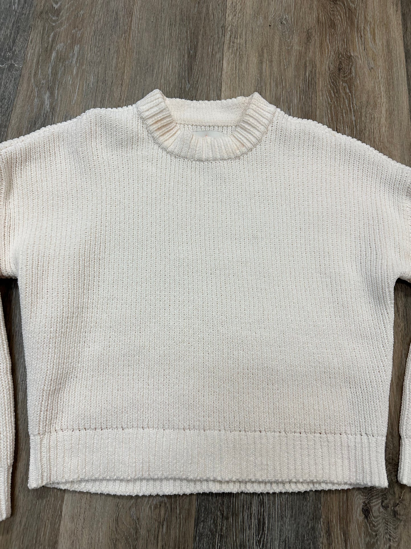 Sweater By Abercrombie And Fitch In White, Size: Xs