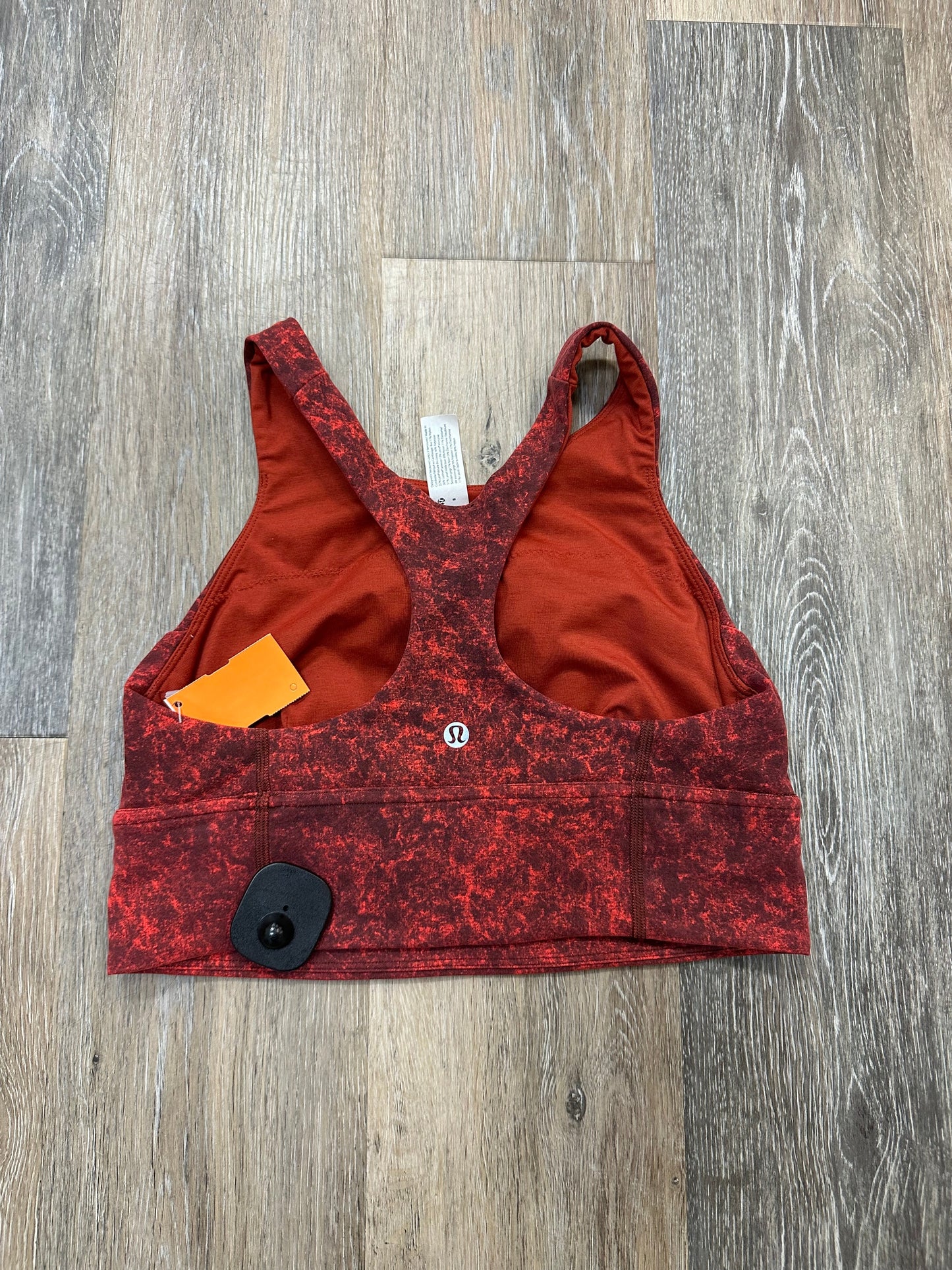 Athletic Bra By Lululemon In Red, Size: 8