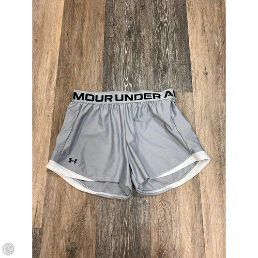 Athletic Shorts By Under Armour In Grey, Size: S