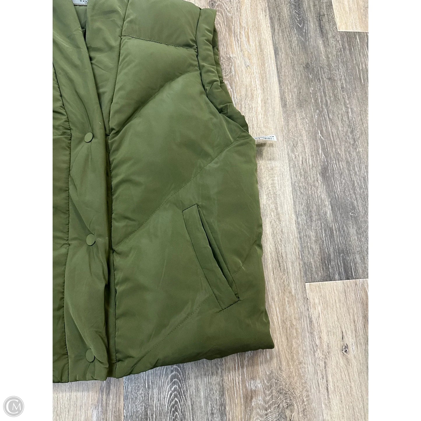 Vest Puffer & Quilted By Blanknyc In Green, Size: S