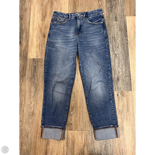 Jeans Straight By Good American In Blue Denim, Size: 2/26