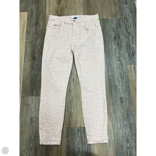 Jeans Skinny By Current/elliott In Pink, Size: 10/30