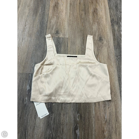 Tank Top By Abercrombie And Fitch In Cream, Size: S