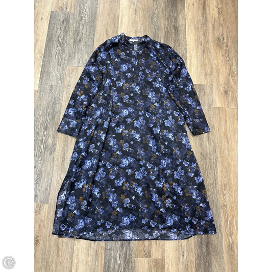 Dress Casual Maxi By Vince In Multi-colored, Size: L