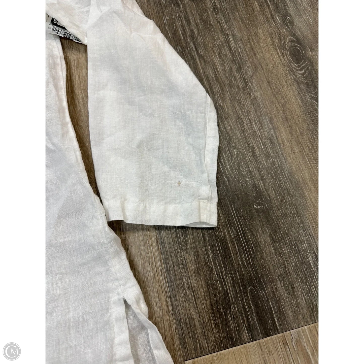 Tunic 3/4 Sleeve By Eileen Fisher In White, Size: Xs