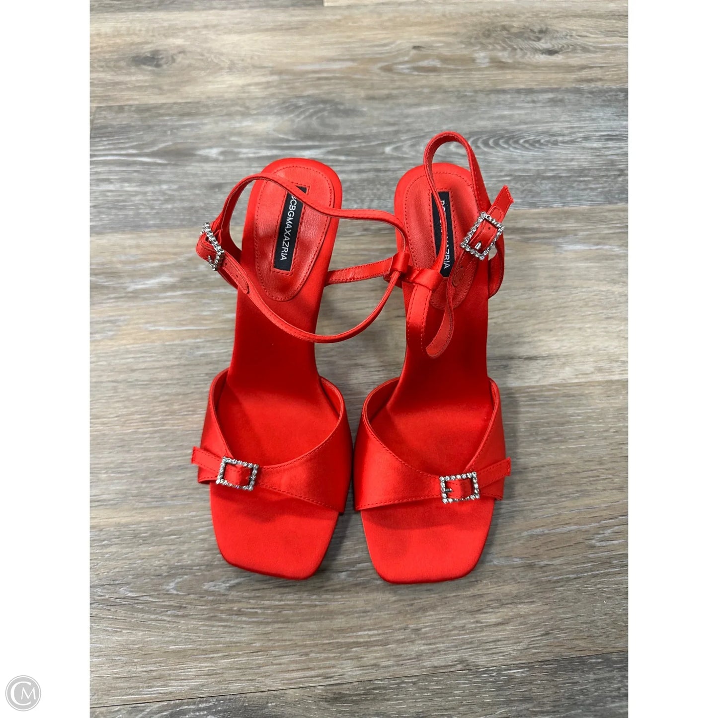 Shoes Heels Block By Bcbgmaxazria In Red, Size: 6.5