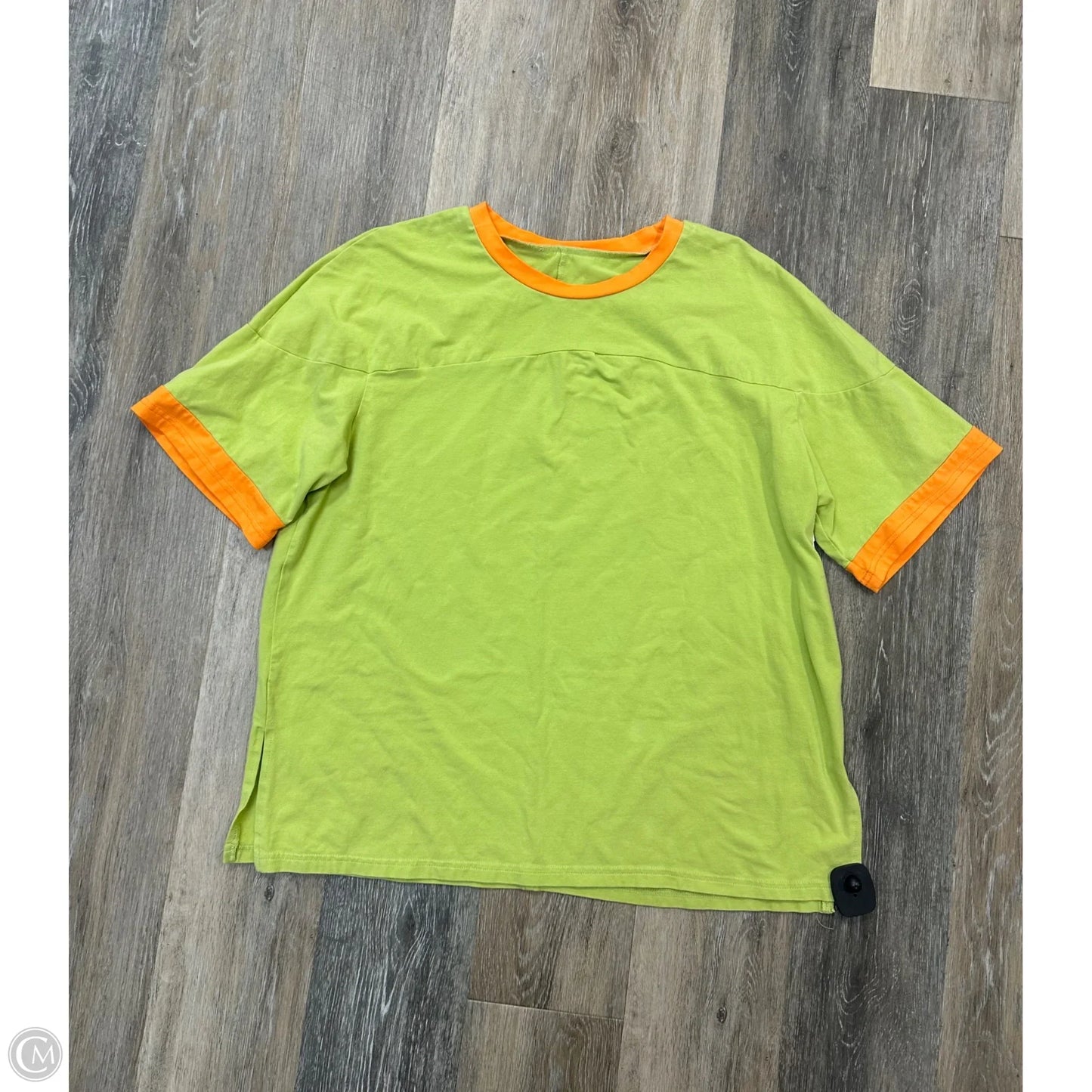 Top Short Sleeve By Clothes Mentor In Green, Size: L