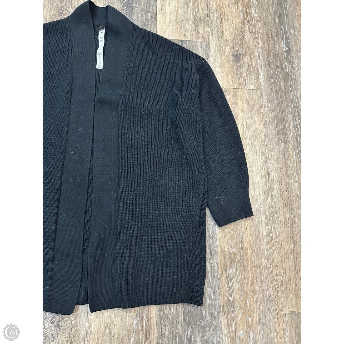 Sweater Cardigan By Lululemon In Black, Size: 10